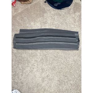 NWT Charming Charlie Grey Ombré Pleated Crinkle Scarf